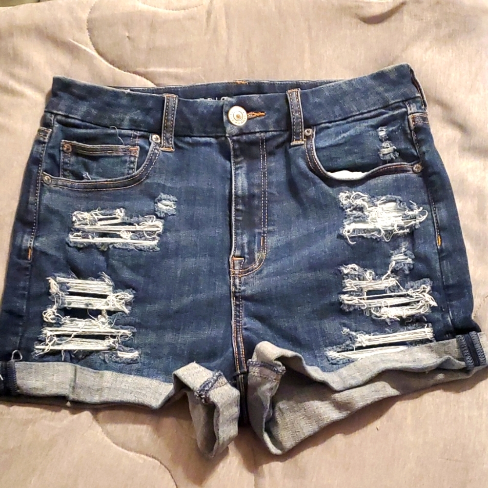 American Eagle Jean Shorts Size 8